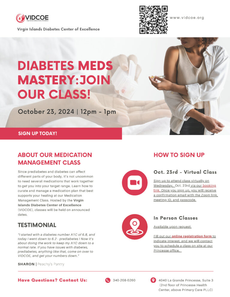 Editable - Diabetes Meds Management Class Flyer_Page_1